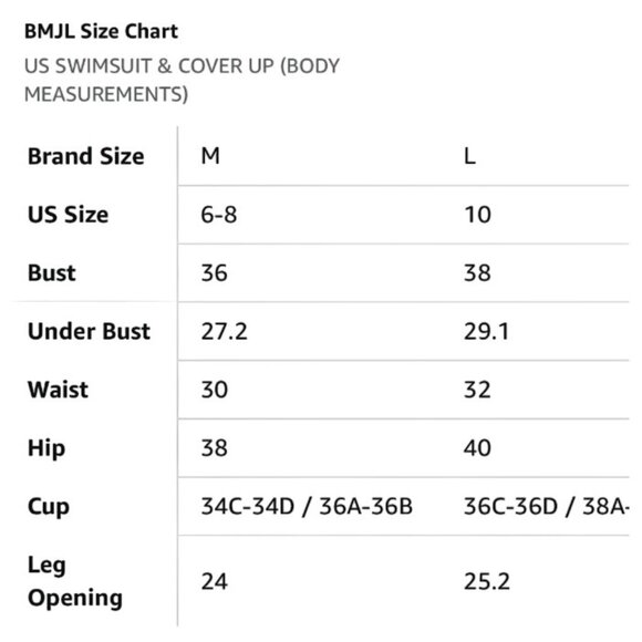 BMJL Women’s 2 Piece Bikini M Scoop Neck High Waisted Sporty Swimsuit Black Pink - Picture 7 of 7